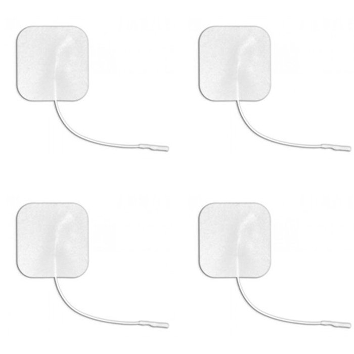 Düz Giriş Kablolu 5x5cm Kare Tens Elektrod