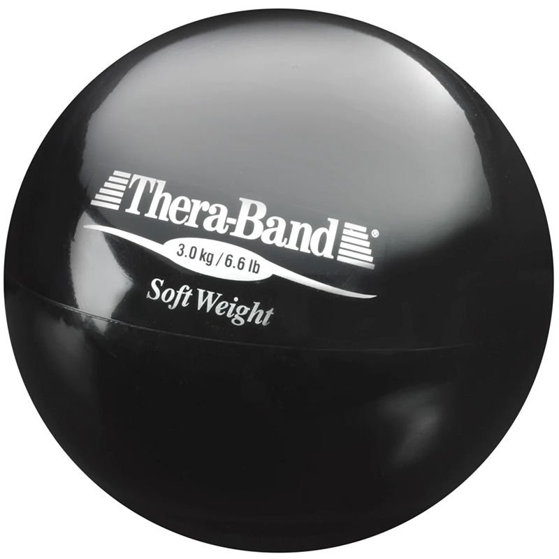 Thera-Band Soft Weight - Ağırlık Topları 3 Kg - Siyah