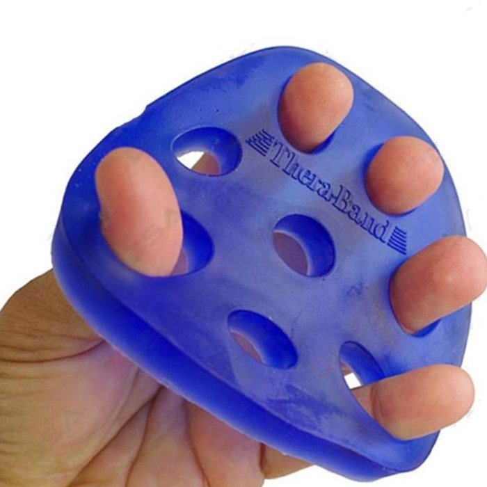 Thera-Band Hand X Trainer El Parmak Egzersizi Mavi - İleri Düzey