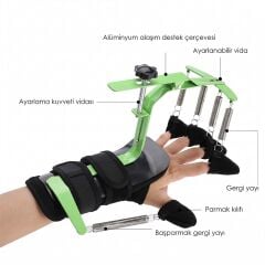 Parmak ve El Rehabilitasyon Yaylı Eğitmeni – Ergonomik Egzersiz Cihazı