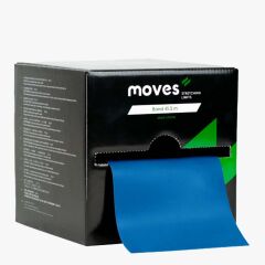 Moves Profesyonel Egzersiz ve Direnç Bandı 45.5 m - Tüm Renkler Mavi - Ekstra Sert