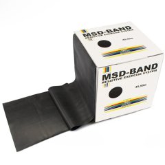 MoVeS Band 45.5 m Egzersiz ve Pilates Bandı - Tüm Dirençler Siyah - Super Sert