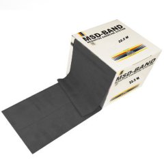 MoVeS Band 22.5 m Egzersiz ve Pilates Bandı - Tüm Dirençler Siyah - Super Sert