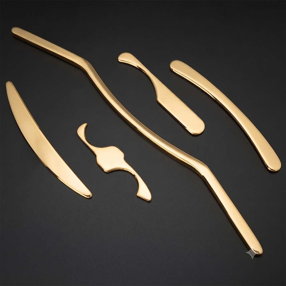 Joints 5 'li Altın Renk Paslanmaz Çelik Graston Set