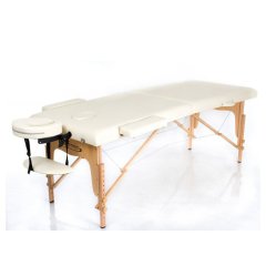 Restpro Classic 2 Krem Renk Katlanabilir Masaj Masası (AVRUPA'DAN İTHAL)