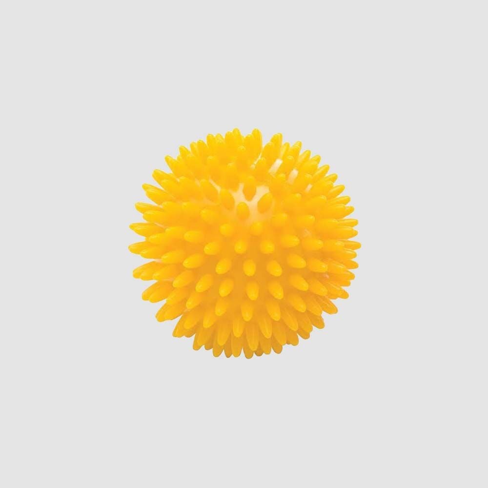 Moves Duyu Uyarıcı Dikenli Masaj Topu 8 CM - SARI
