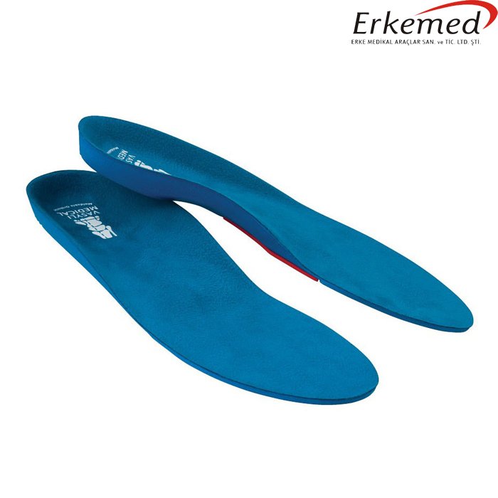 Vasyli Custom Ortopedik Tabanlık XXLarge - Mavi