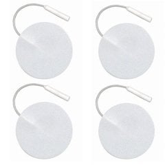 Düz Giriş Kablolu 3.2 cm Yuvarlak Tens Elektrod (GOLD MARKA)